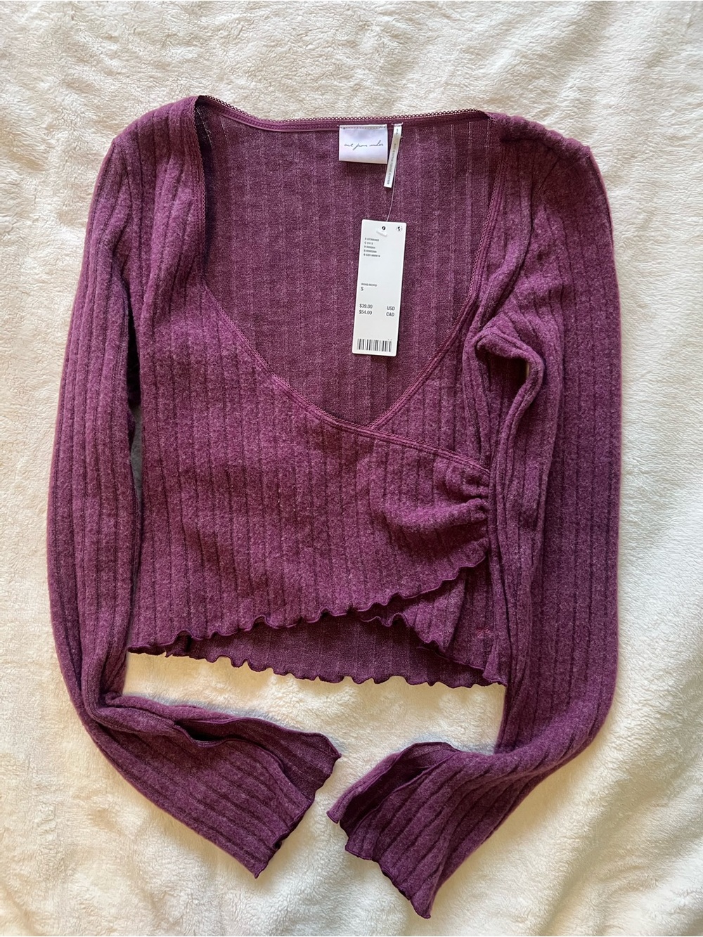 Urban Outfitters – Out From Under Rib Wrap Top